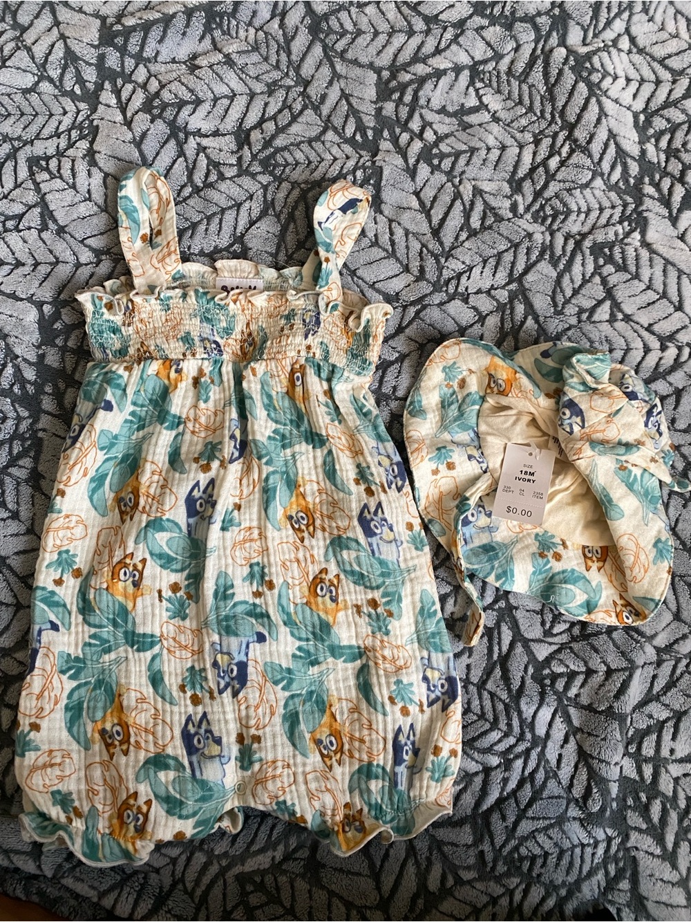 Toddler bluey romper NWT 18 months